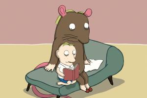 Uz paklājiņa pie manām durvīm / DE / 5'