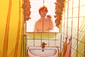 Vakars starp rindiņām / SE / 2'